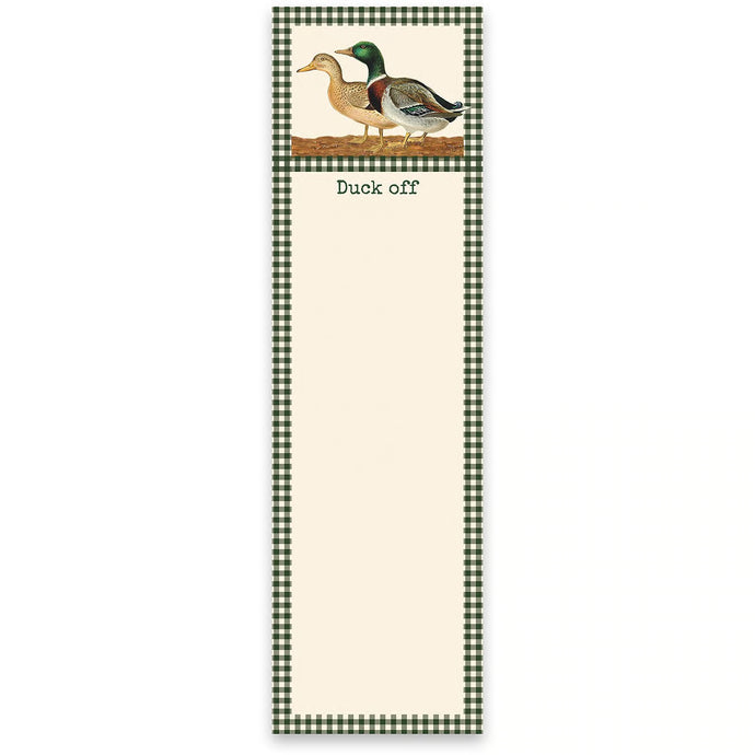 Duck Off- Notepad