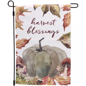 Harvest Blessings- Garden Flag