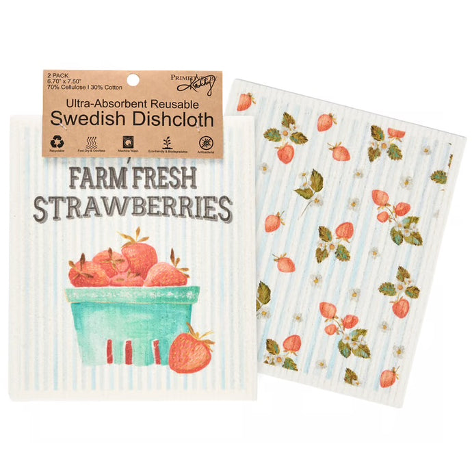 Berries- Swedish Cloth Set