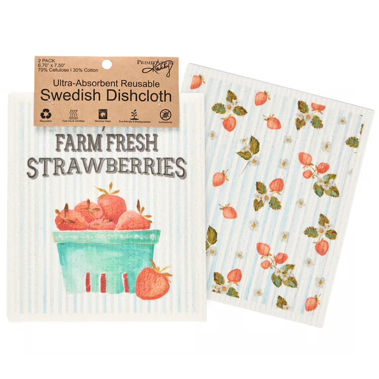 Berries- Swedish Cloth Set