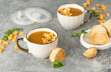 Ceramic Soup Mugs with Lids