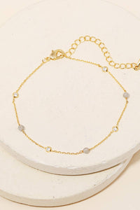 Dainty Chain Clasp Bracelet