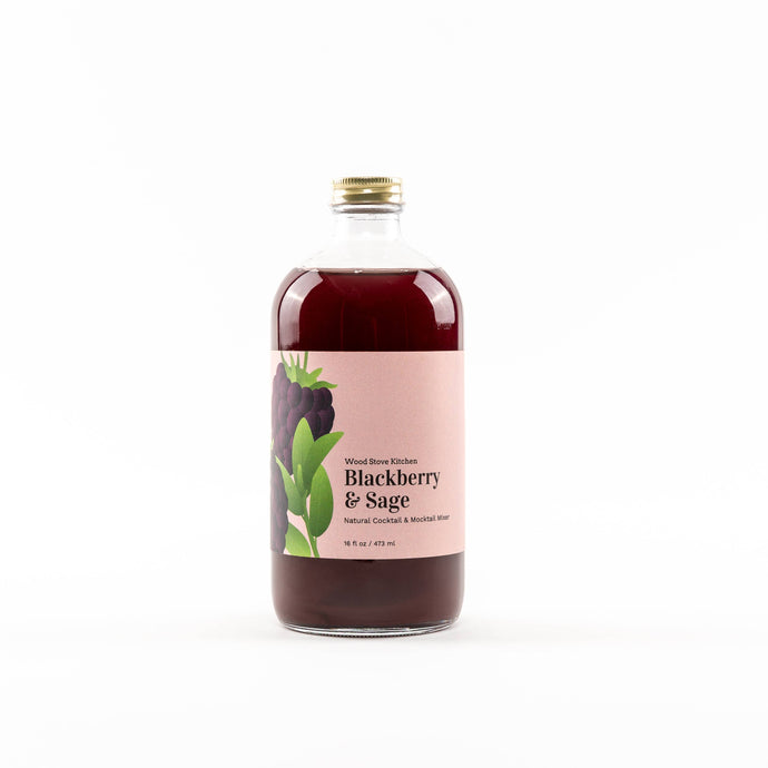 Blackberry & Sage- Cocktail Mixer, 16 fl oz