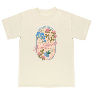 WIldflower Faith Tee - Ivory