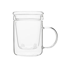 Blake™ Glass Loose Leaf Tea Infuser Mug w/ Lid