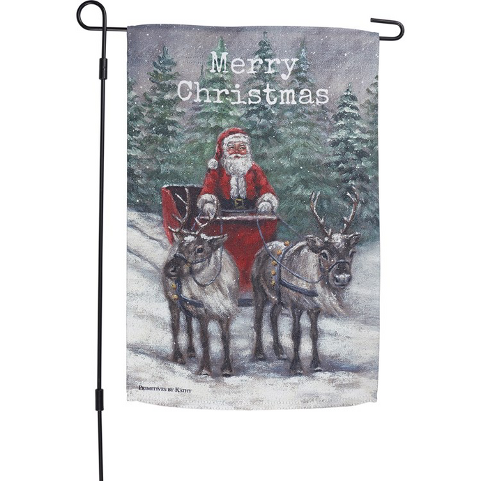 Garden Flag- Santa’s Sleigh