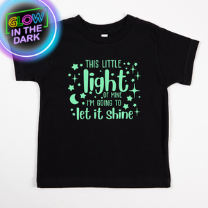 Glow In The Dark This Little Light Of Mine Youth/Toddler T-S