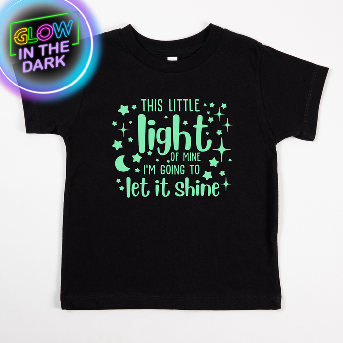 Glow In The Dark This Little Light Of Mine Youth/Toddler T-S