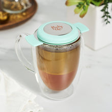 Double Winged Universal Loose Leaf Tea Infuser w/ Lid