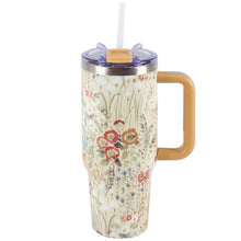 Fall Florals Travel Mug