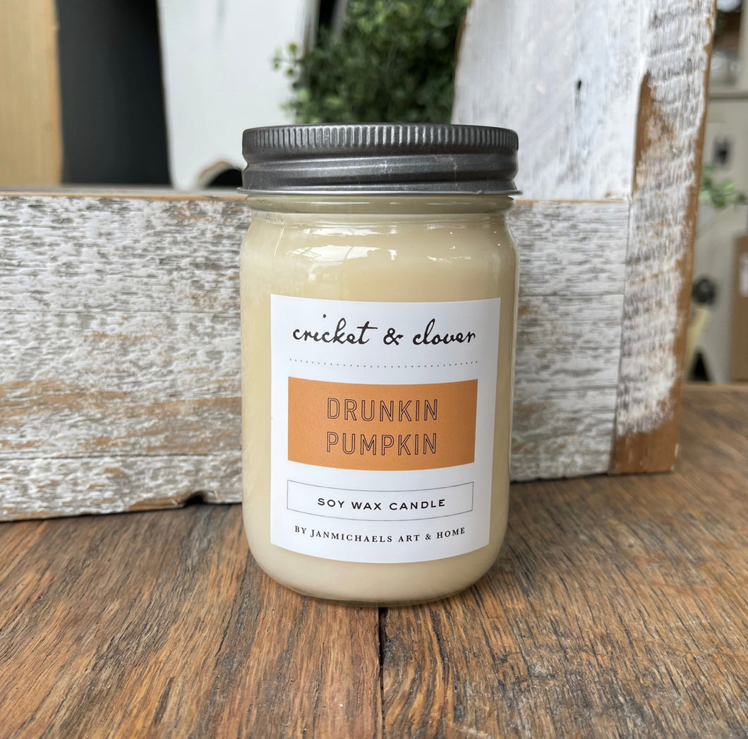 Drunkin Pumpkin- Soy Candle