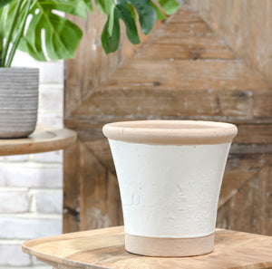 Two Tone French Planter- Tall