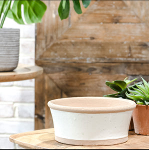 Two Tone French Planter- Wide