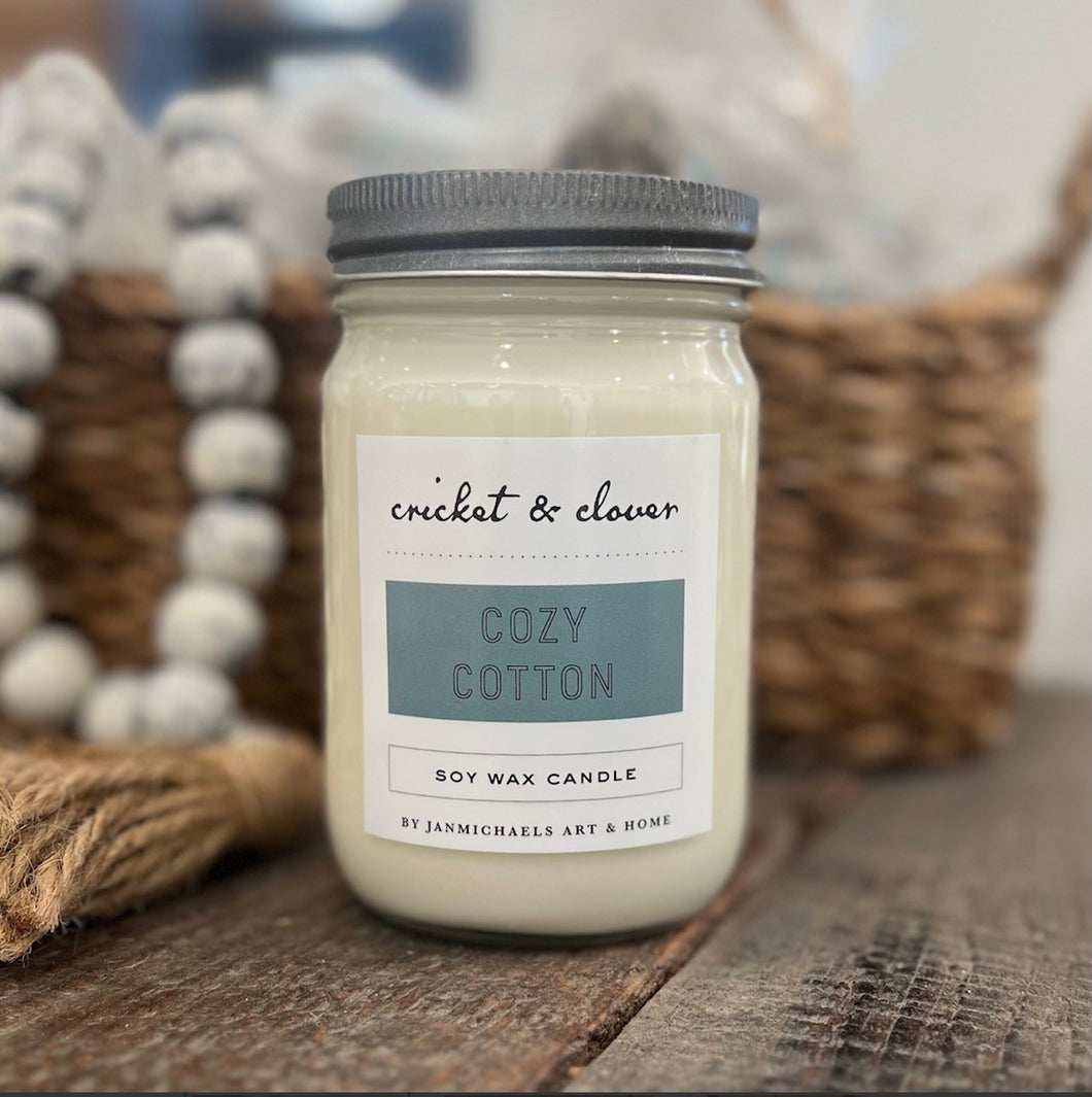 Cozy Cotton- Soy Candle