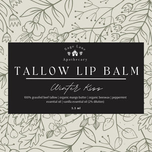 Tallow Lip Balm