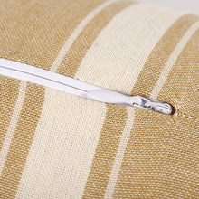 Tan Stripe Pillow