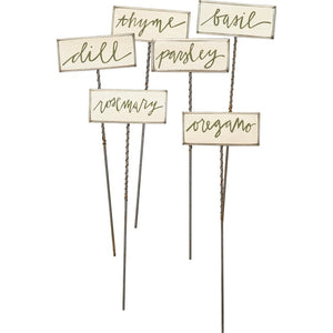 Herbs Stake Set