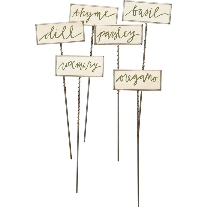 Herbs Stake Set
