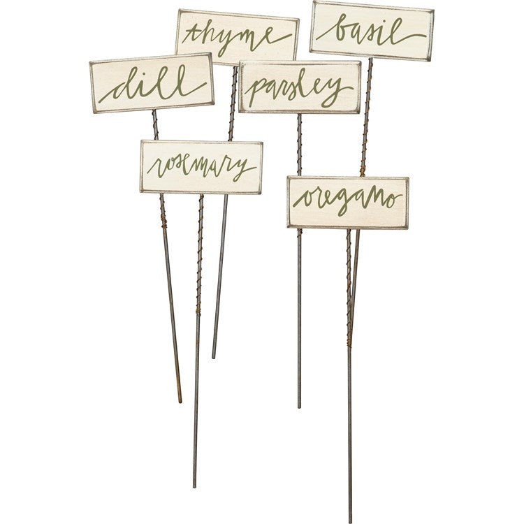 Herbs Stake Set