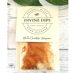 White Cheddar Jalapeno- Seasoning Dip Mix & Cheeseball
