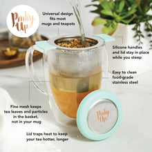 Double Winged Universal Loose Leaf Tea Infuser w/ Lid