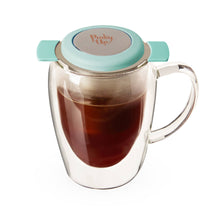 Double Winged Universal Loose Leaf Tea Infuser w/ Lid