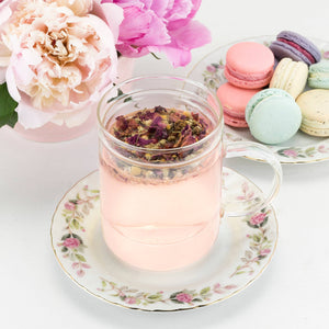 Blake™ Glass Loose Leaf Tea Infuser Mug w/ Lid