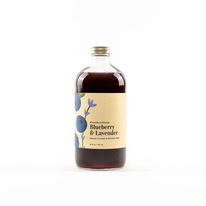 Blueberry and Lavender- Cocktail Mixer, 16 fl oz