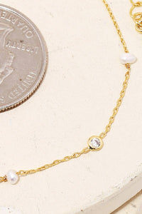 Dainty Chain Clasp Bracelet