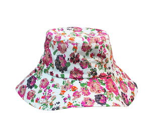 Garden Sun Hat w/ Adjustable Fit- Cottage Rose