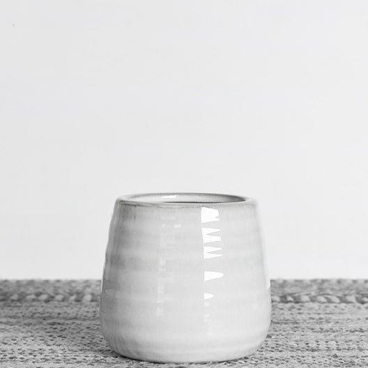 White Ceramic Pot