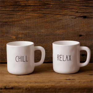 Ceramic Mugs- Relax|Chill