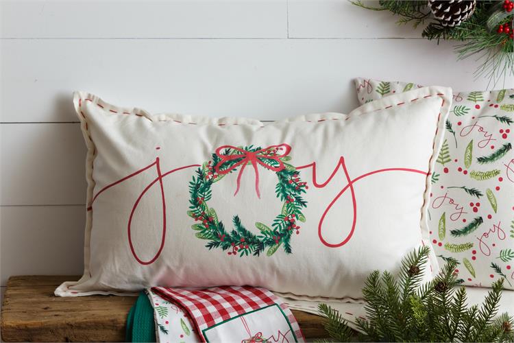 Christmas Joy- Long Pillow