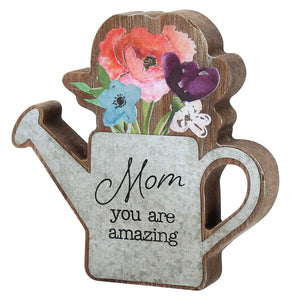 Mom Watering Can Cut Out