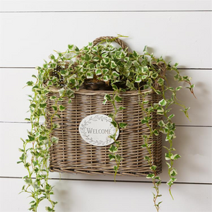 Hanging Basket- Welcome