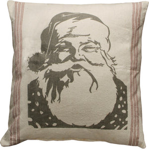 Santa Print- Pillow
