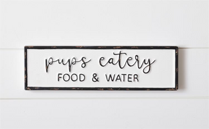 Pups Eatery Sign