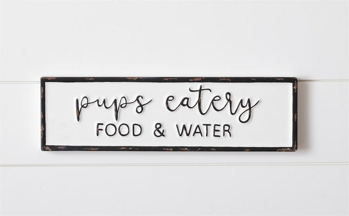 Pups Eatery Sign