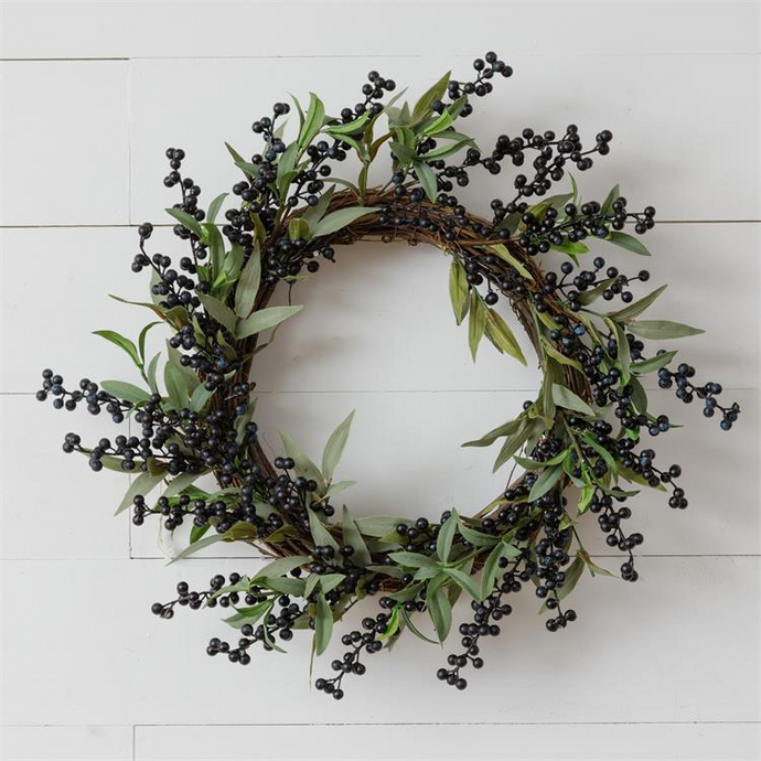 Blueberries Wreath