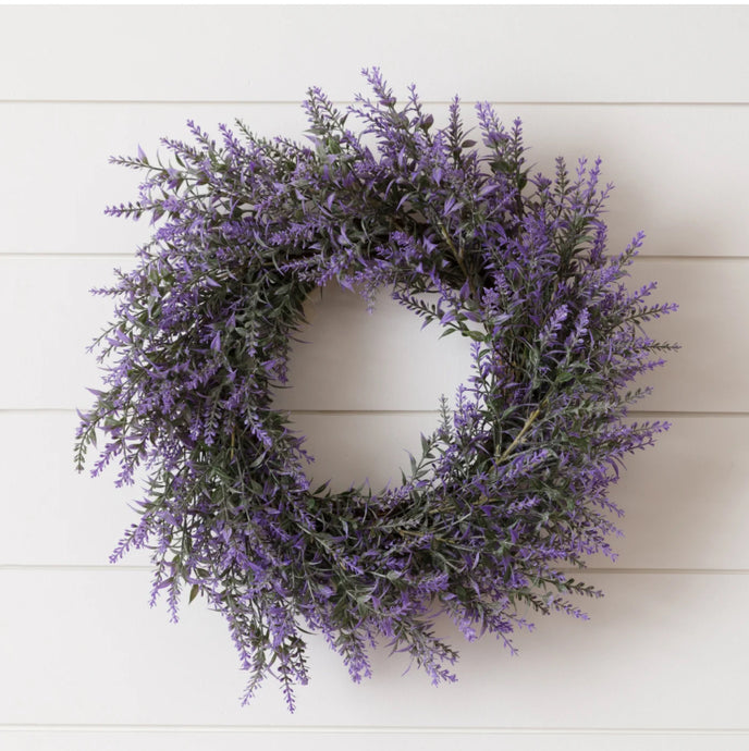 Lavender Wreath