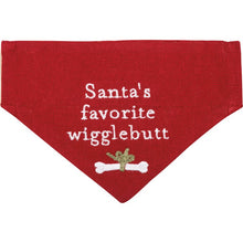 Santa’s Favorite Wigglebutt- Dog Bandana