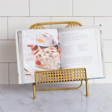 Caning Weave Cookbook Stand