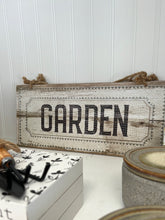 Mosaic Garden Sign