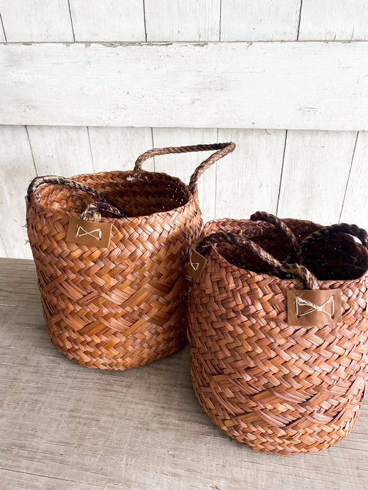 Seagrass Woven Basket