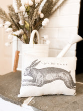 Hare Print Pillow