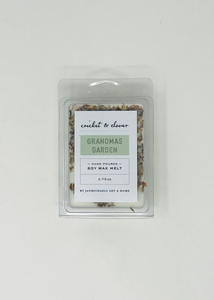 Soy Wax Melts- Grandmas Garden