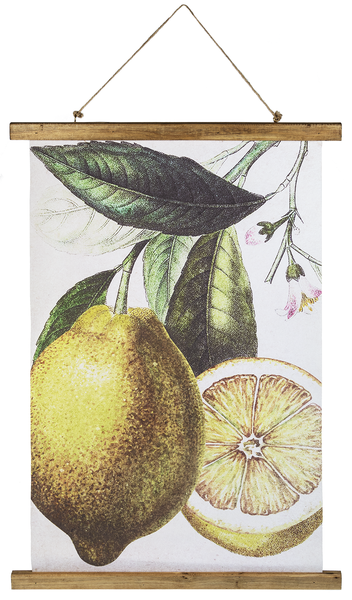 Lemon Canvas Wall Decor