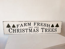 Farm Fresh Trees- Long Sign