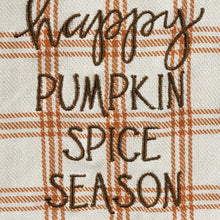 Plaid Pumpkin Spice- Kitchen Towel
