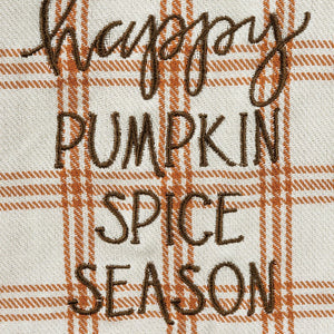 Plaid Pumpkin Spice- Kitchen Towel